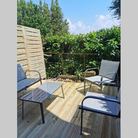 Le 3 De Coeur Avec Terrasse Honfleur Exterior foto